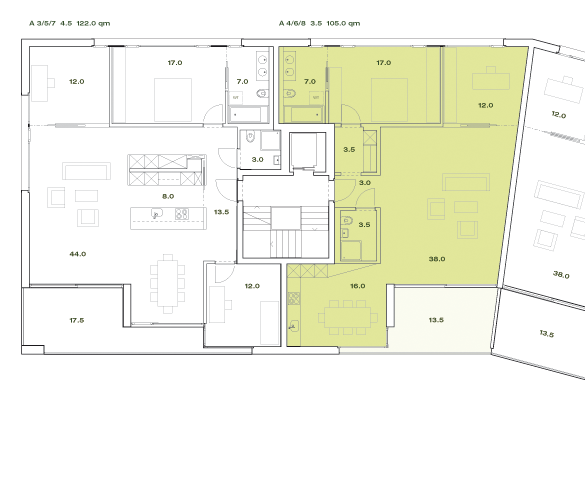Haus AB - Wohnung A6