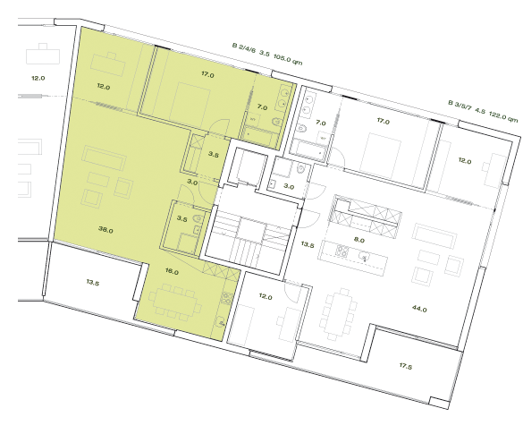 Haus AB - Wohnung B2