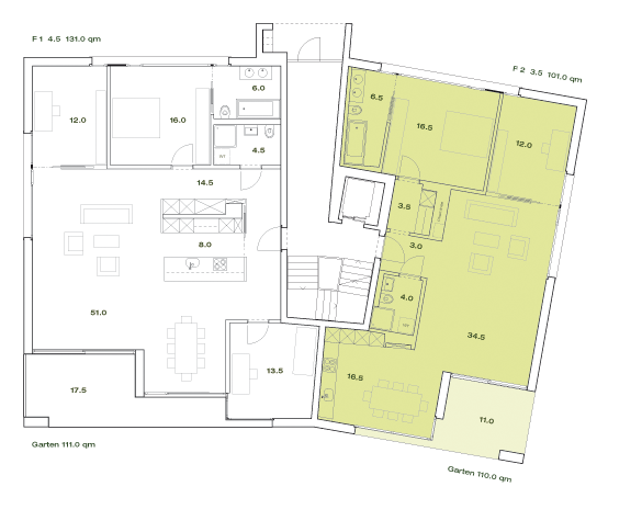 Haus F - Wohnung F2