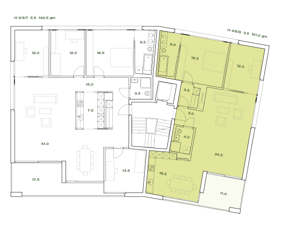 Haus H - Wohnung H8